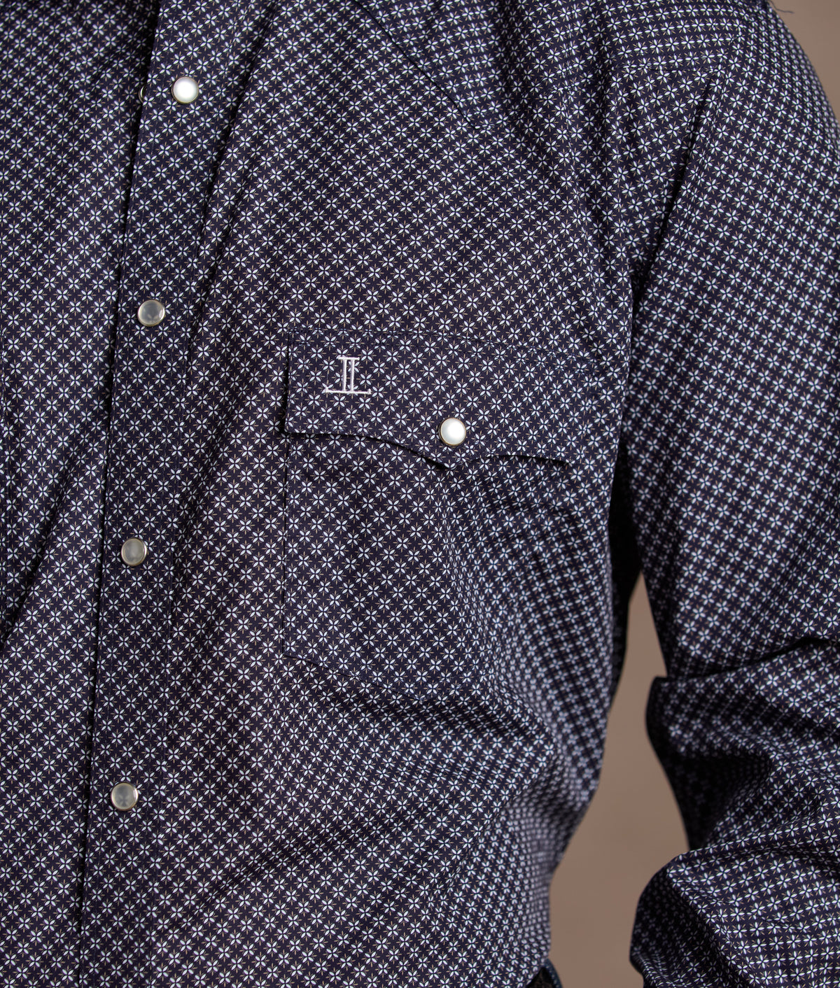 El Paso Cowboy Fit :: Black And White Star 9