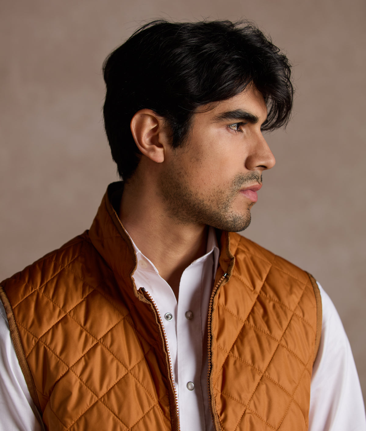 Jameson Quilted Vest - Lucchese