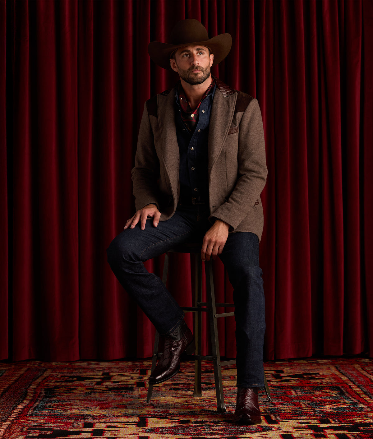 Jesse Men's Slim Straight Jean :: Rodeo 8