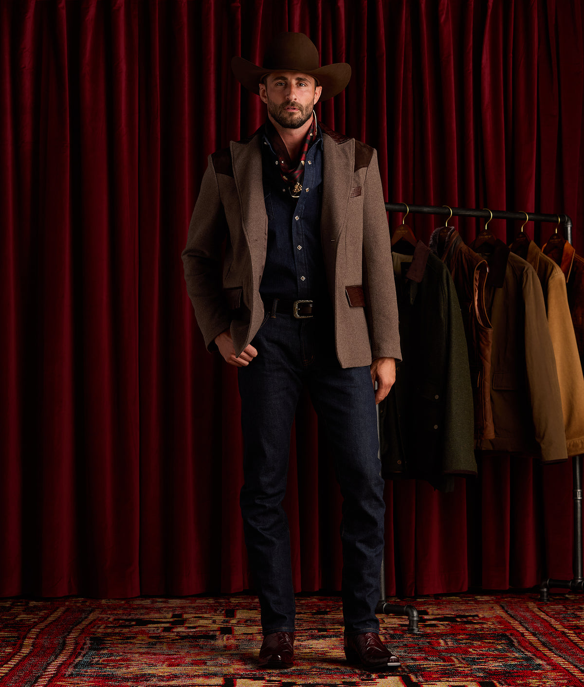 Jesse Men's Slim Straight Jean :: Rodeo 2