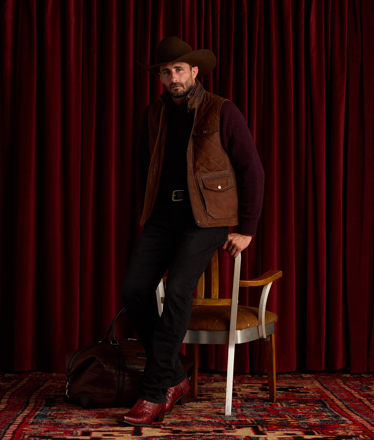 Jesse Men's Slim Straight Jean :: Oil Resin 6