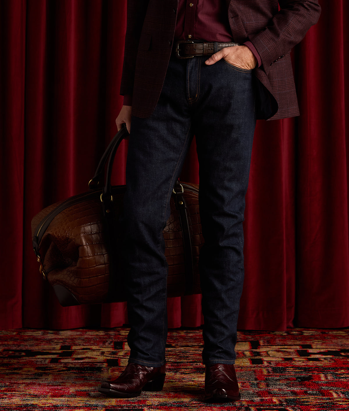 Ultra Belly Caiman :: Black 2