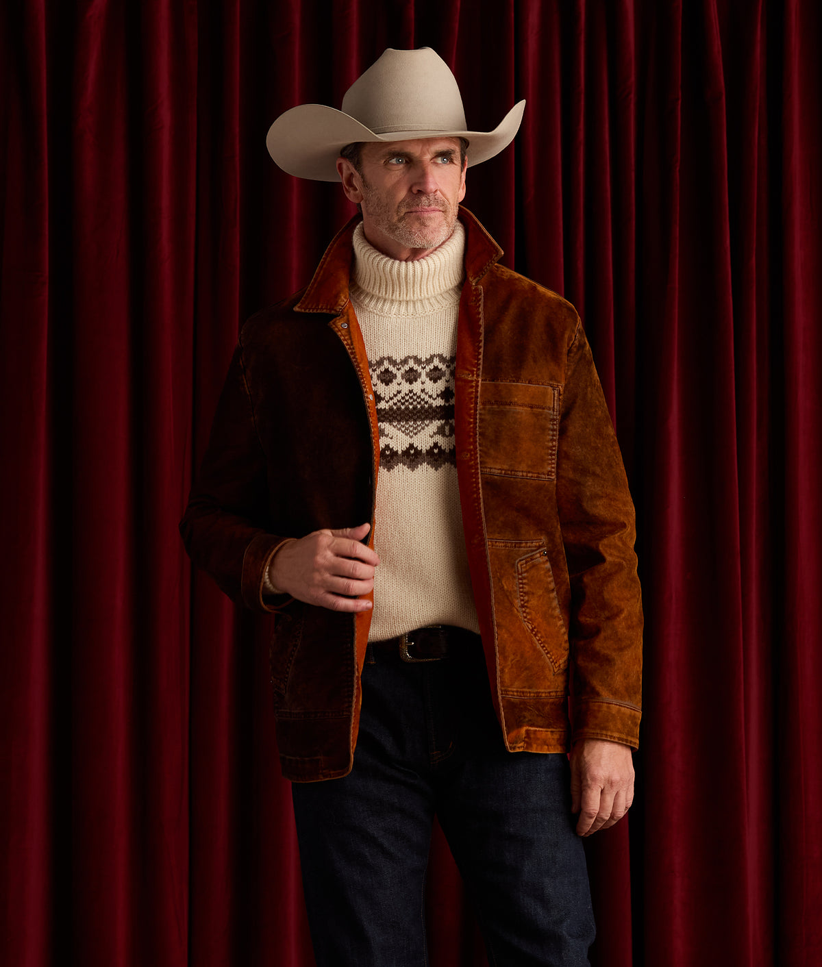 Tennessee Velvet Jacket :: Ginger 9