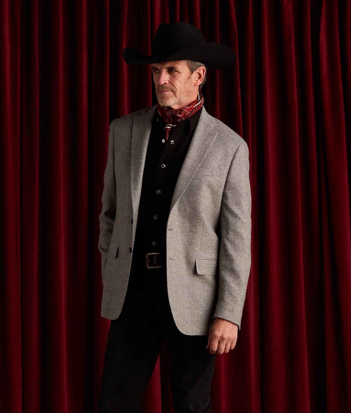 Lucchese Sport Coat :: Grey 10