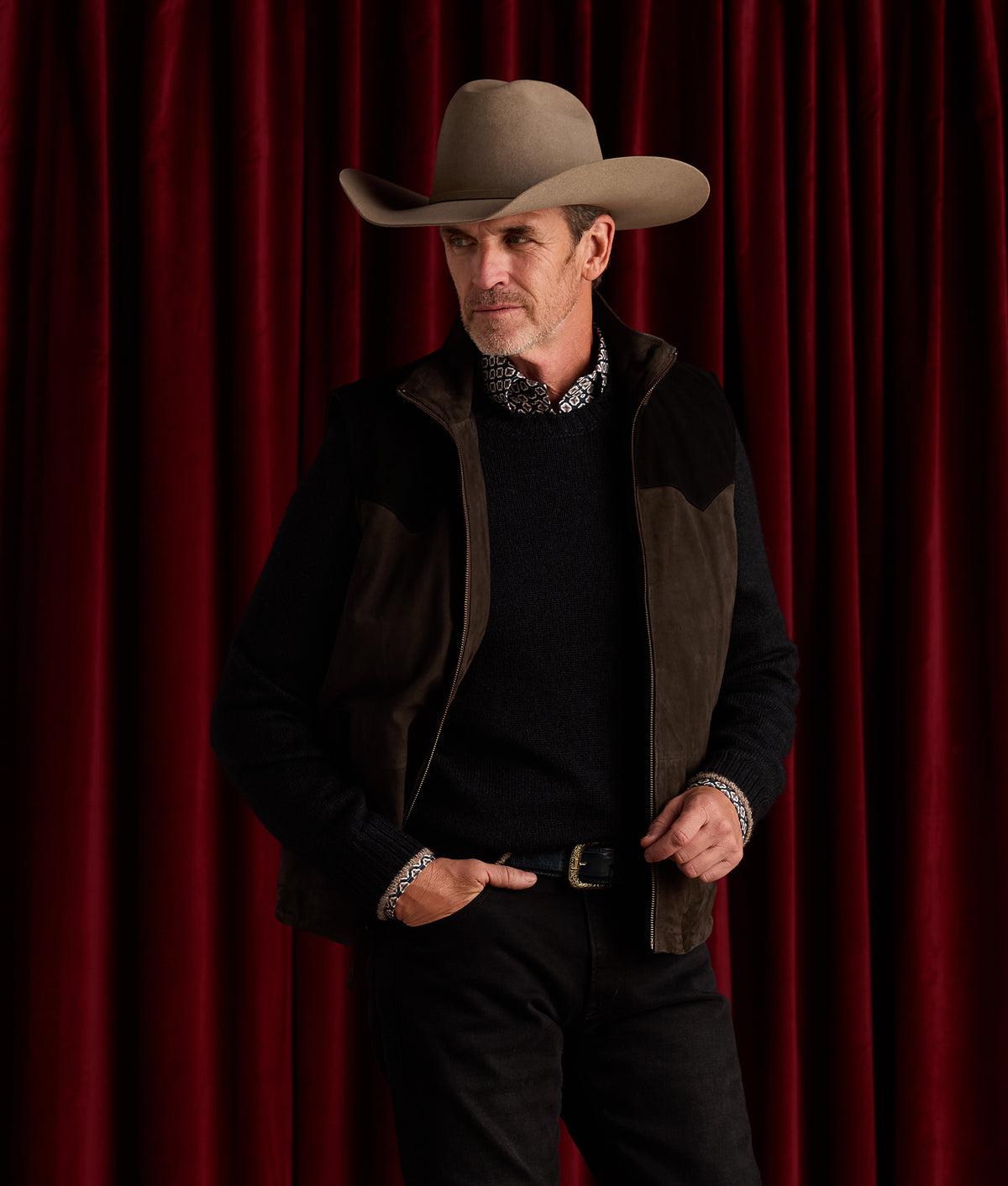 Rit Two-Tone Vest :: Charcoal 2