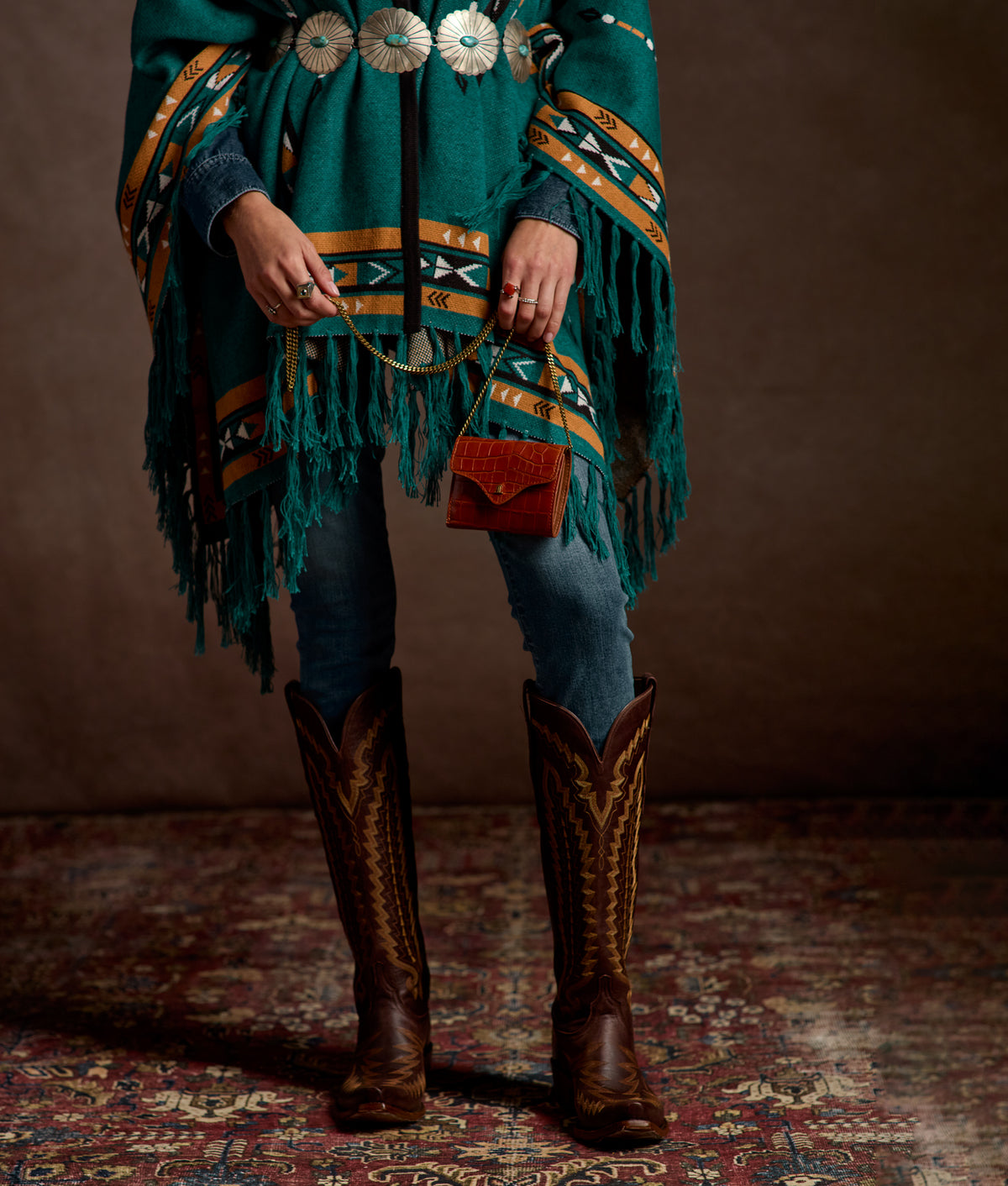 Short Exotic Wallet On A Chain :: Yellow 2