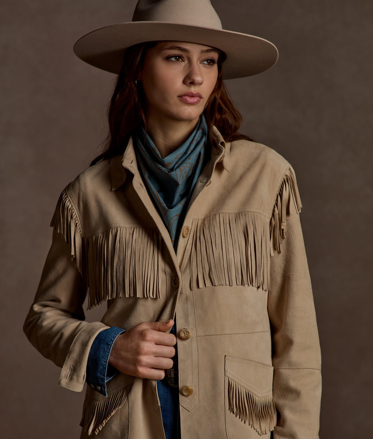 Western Bandana :: French Blue 6