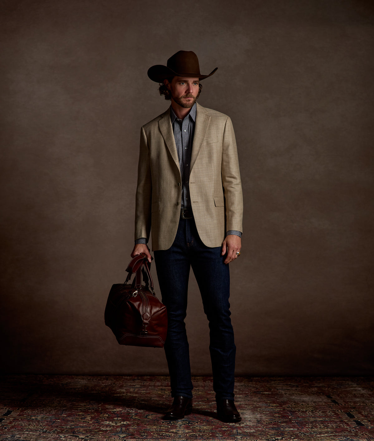 Lucchese Sport Coat :: Tan 2