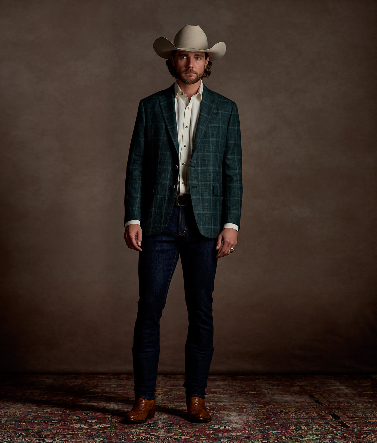 El Paso Cowboy Fit :: Ecru 8