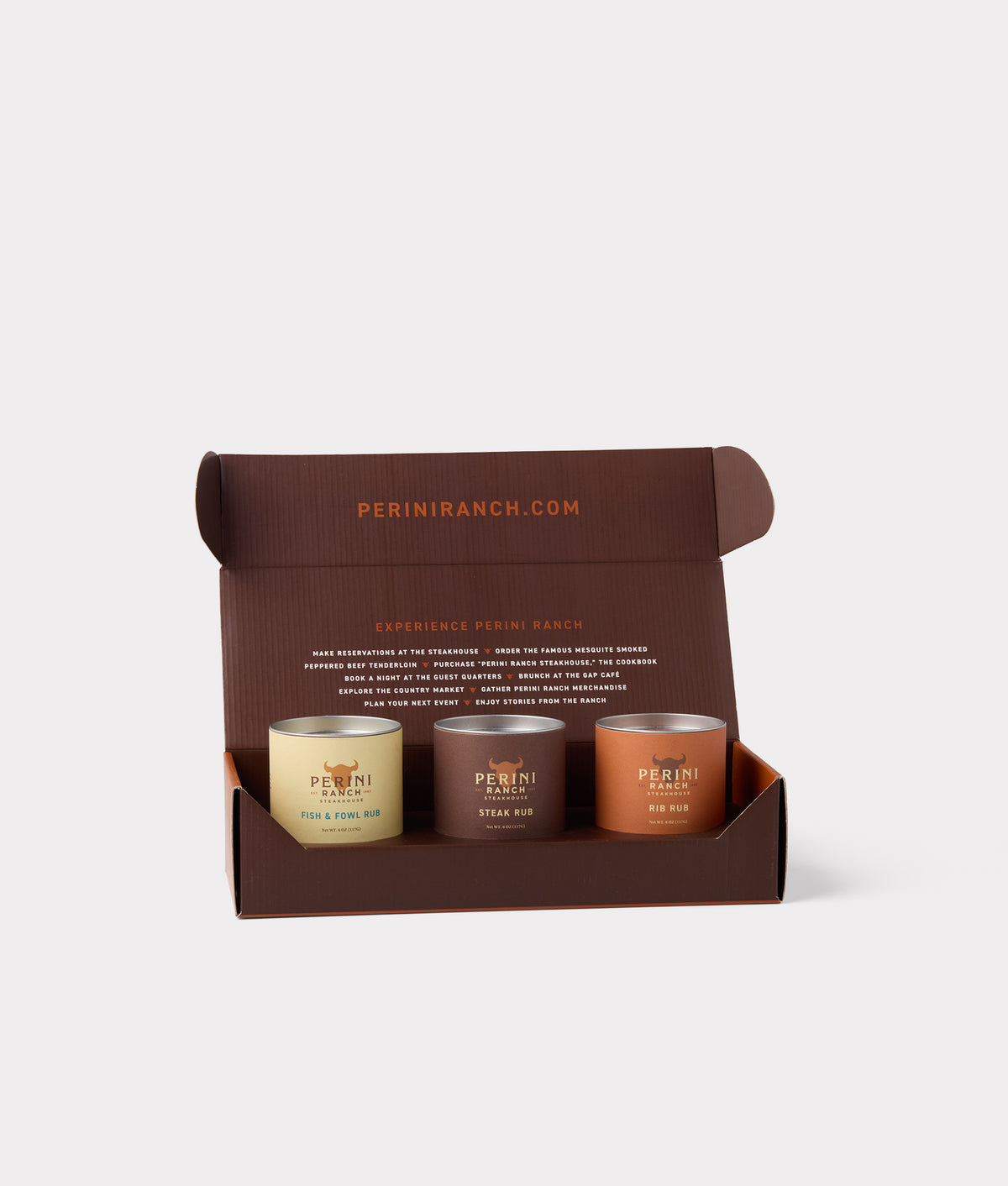 Perini Ranch Steakhouse Rub Trio 1