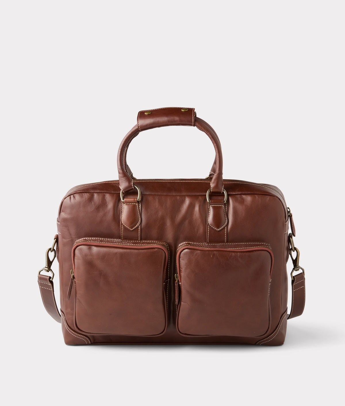Everyday Briefcase :: Brown 2