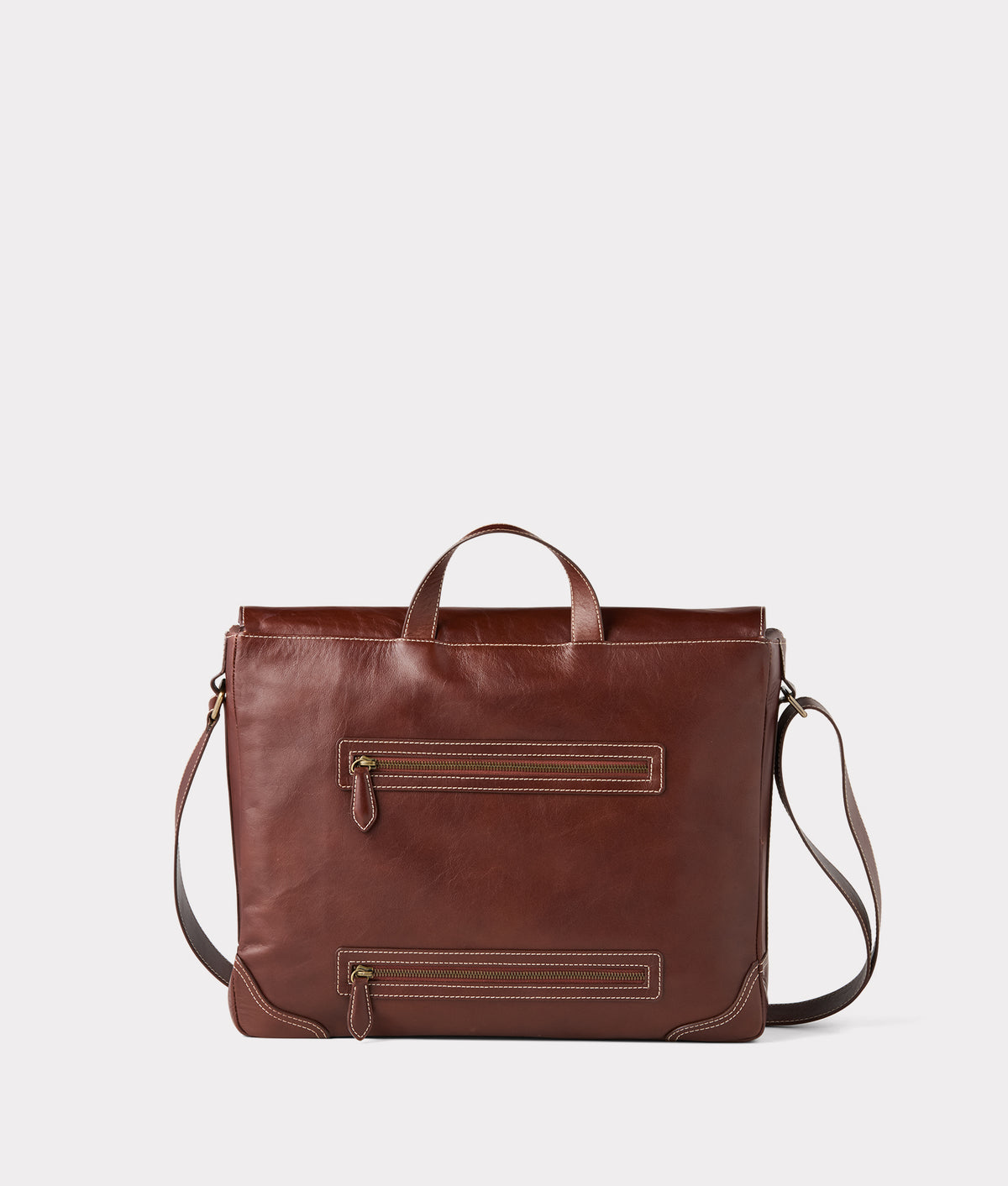 Everyday Messenger Bag :: Brown 4