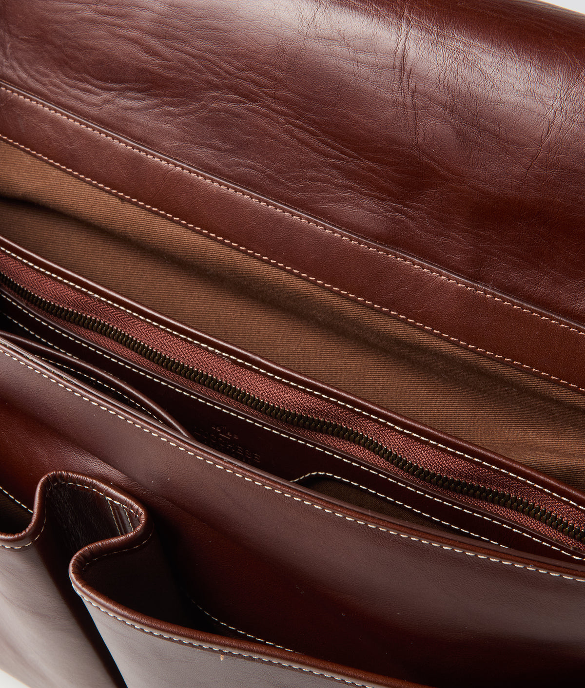 Everyday Messenger Bag :: Brown 9