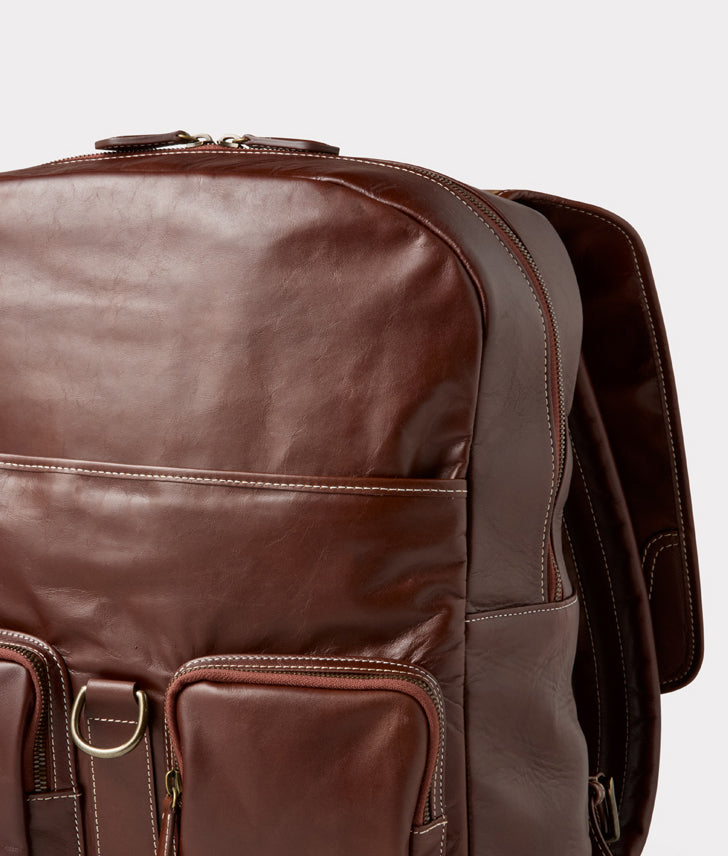 Everyday Backpack :: Brown 7