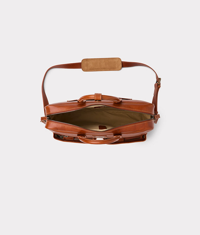 Cosimo Briefcase :: Cognac 7