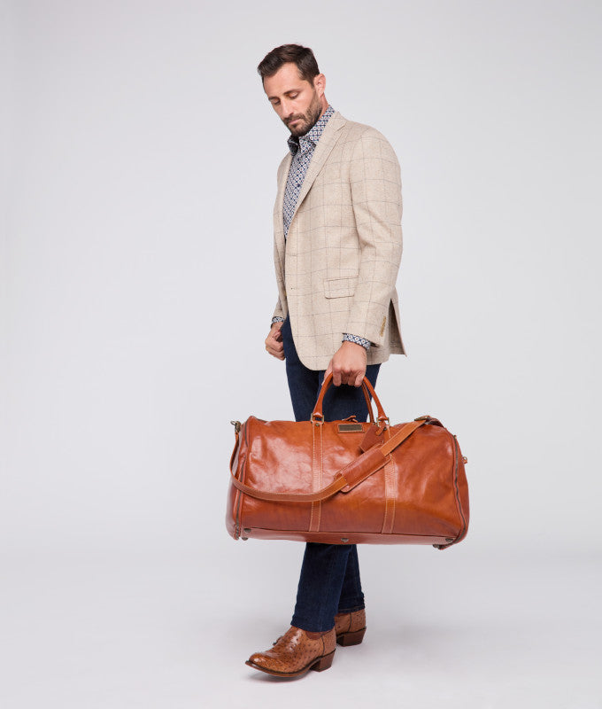 Cosimo Garment Duffle :: Cognac 6