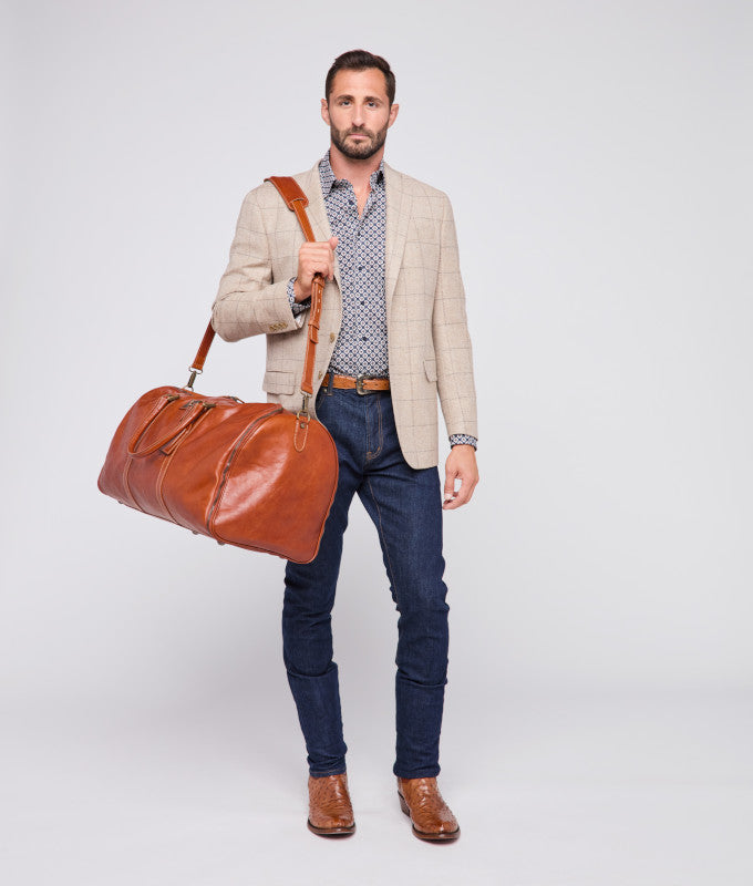 Cosimo Garment Duffle :: Cognac 2