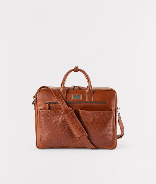 Exotic Cosimo Briefcase :: Barnwood