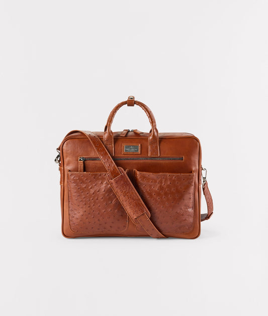 Exotic Cosimo Briefcase :: Barnwood