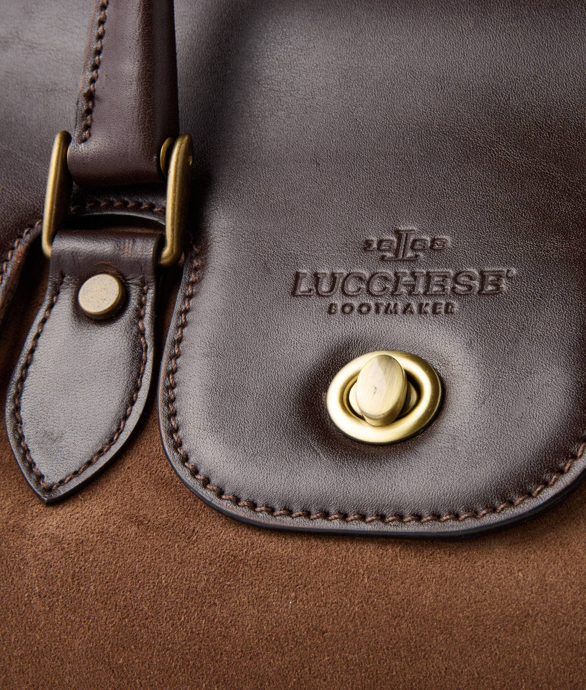 Lucia Overnight Bag :: Brown 8
