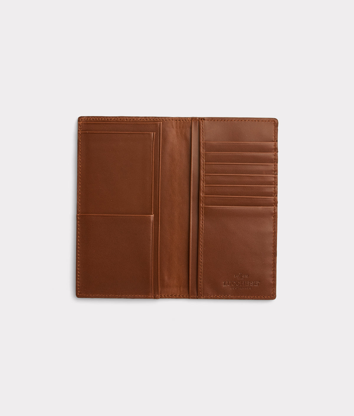 Hand Tooled Rodeo Wallet :: Brown 4