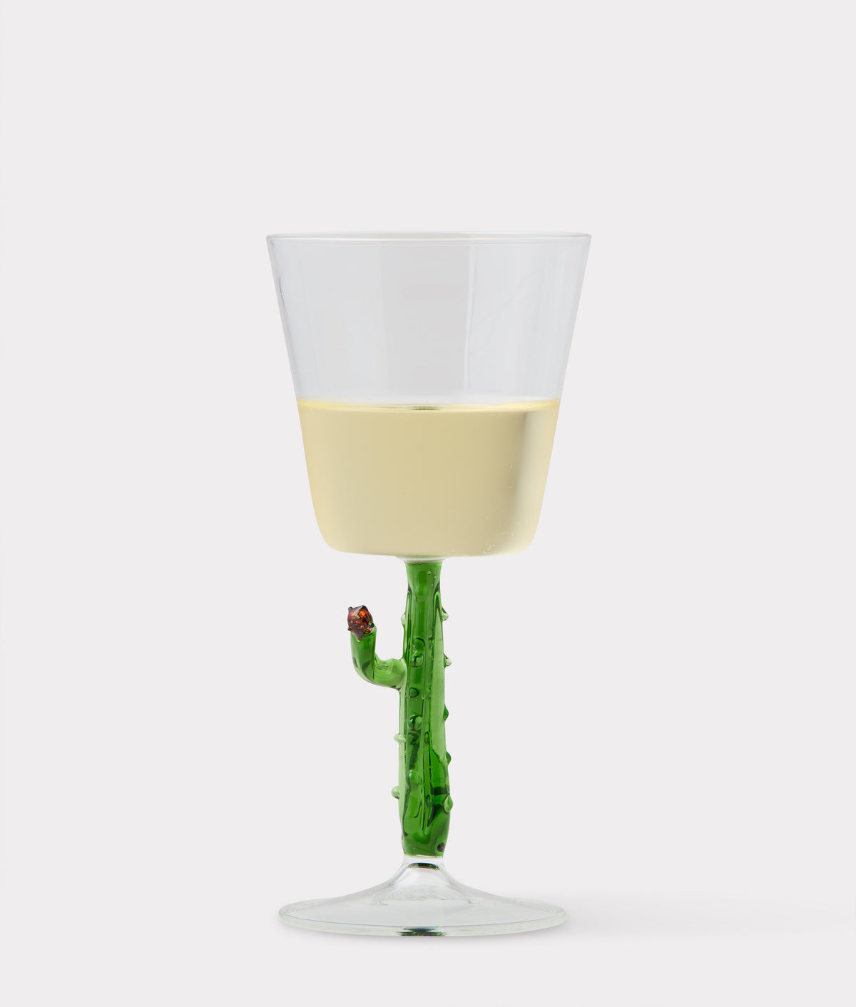 Cactus Water / Wine Glasses - Set of Four :: Green 2