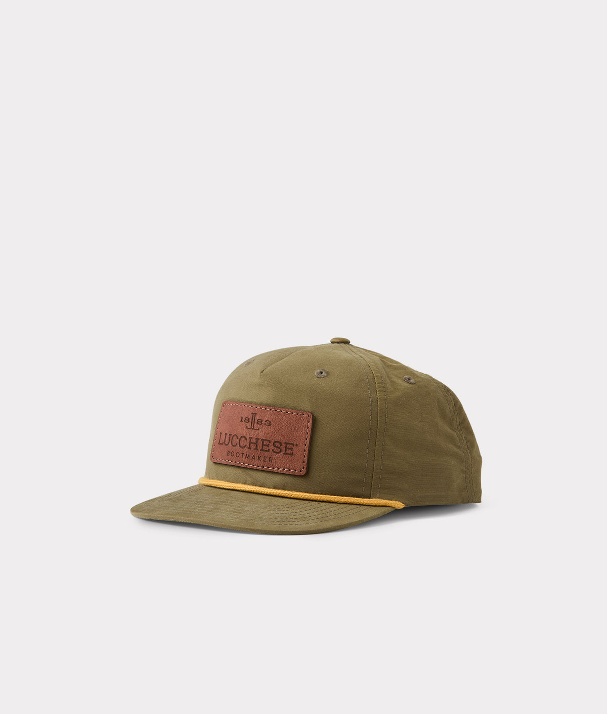 Slouch Patch Cap :: Olive 4