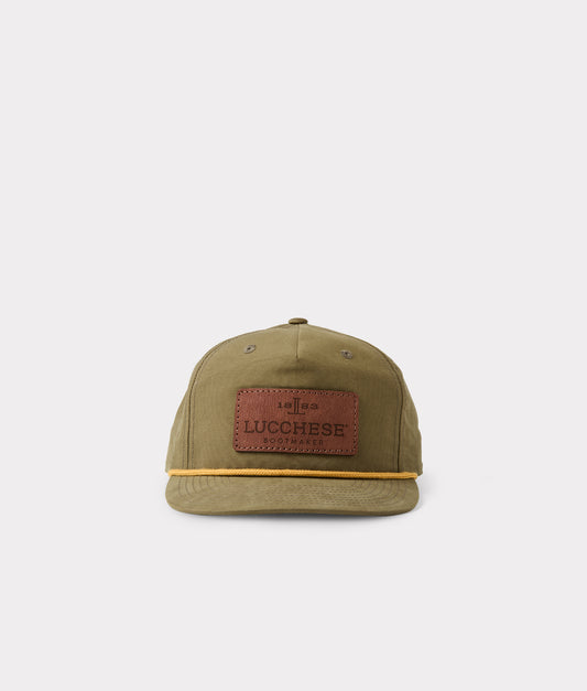 Slouch Patch Cap :: Olive