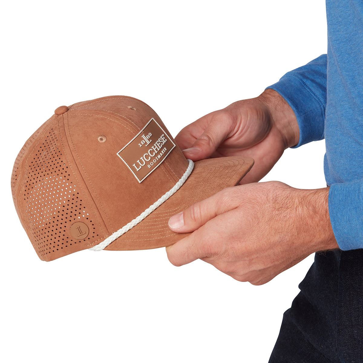 
    Lucchese Rope Cap :: Taupe