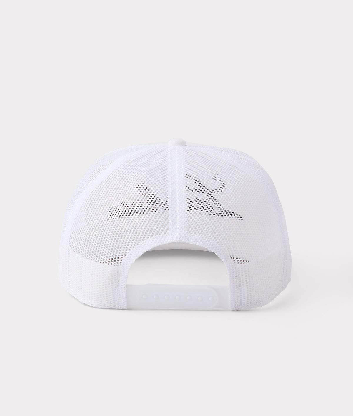 Lucchese Script Trucker Cap :: White 2