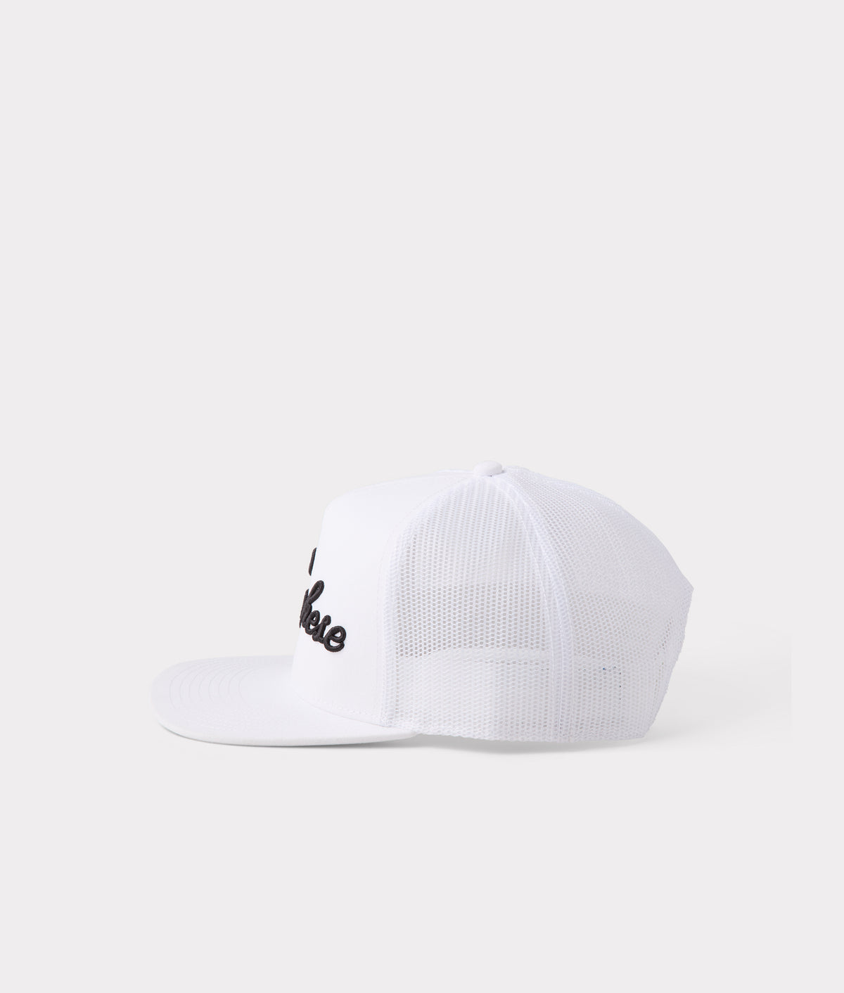 Lucchese Script Trucker Cap :: White 5