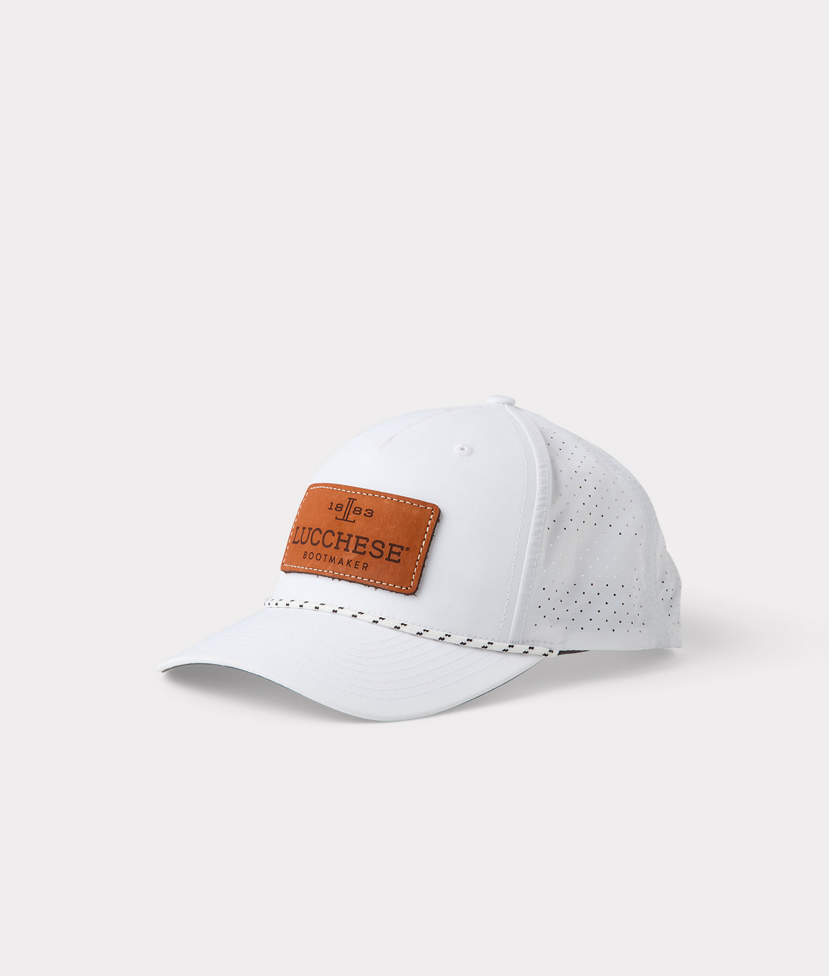Sport Rope Patch Cap :: White 2