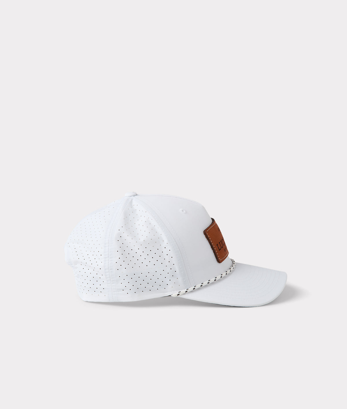 Sport Rope Patch Cap :: White 5