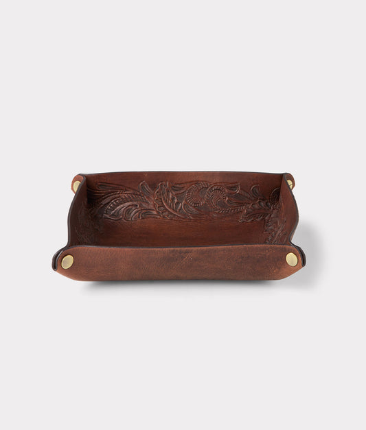 Carver Valet Tray :: Brown