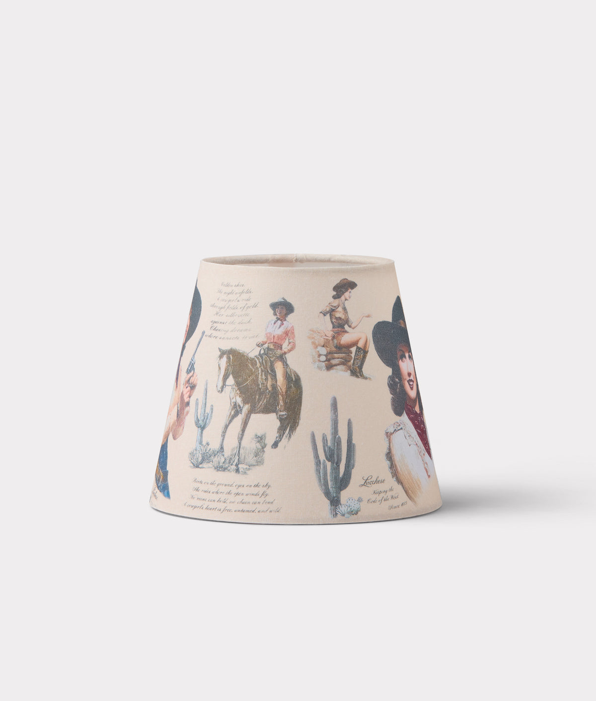 Vintage Lampshade :: Ivory 4