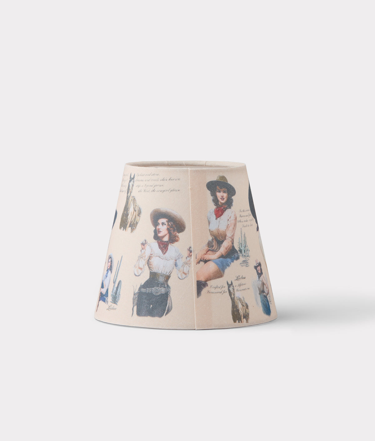 Vintage Lampshade :: Ivory 3