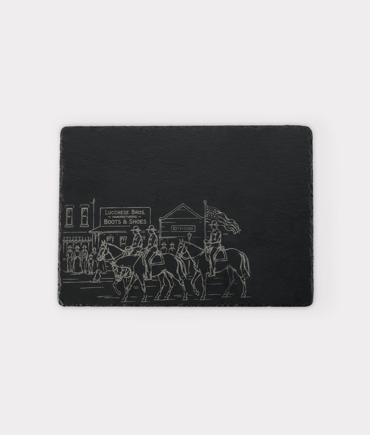 Lucchese Bros. Cheese Board :: Black 3