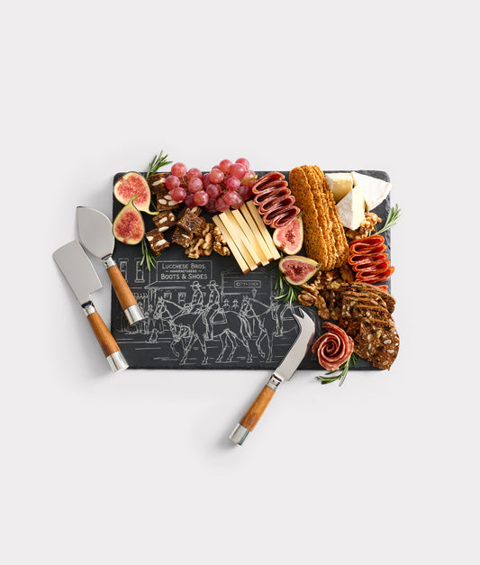 Lucchese Bros. Cheese Board :: Black