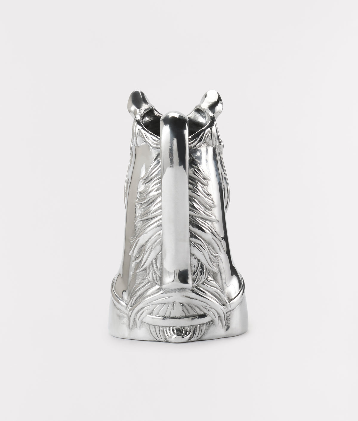 Horse Head Pitcher :: Silver 3