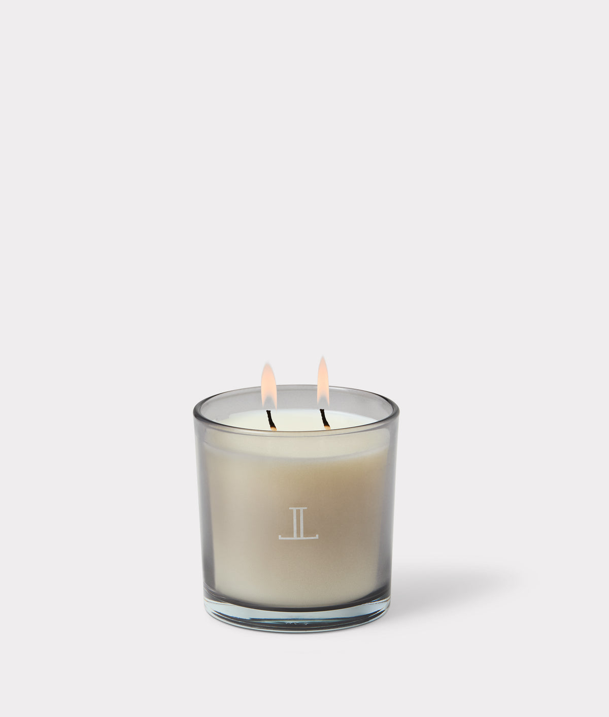 Burnished Teak Double Wick Candle :: Burnished Teak 2