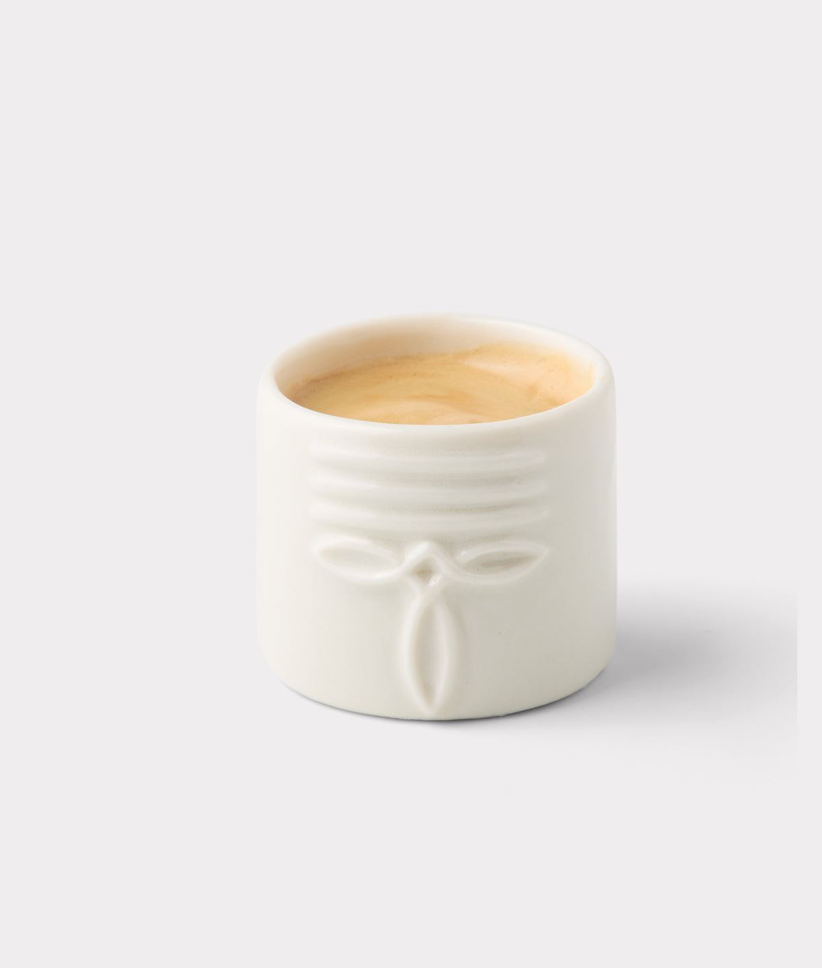 Stackable Medallion Espresso Cup :: Natural 1
