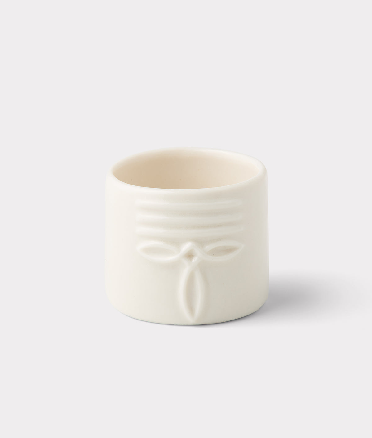 Stackable Medallion Espresso Cup :: Natural 2
