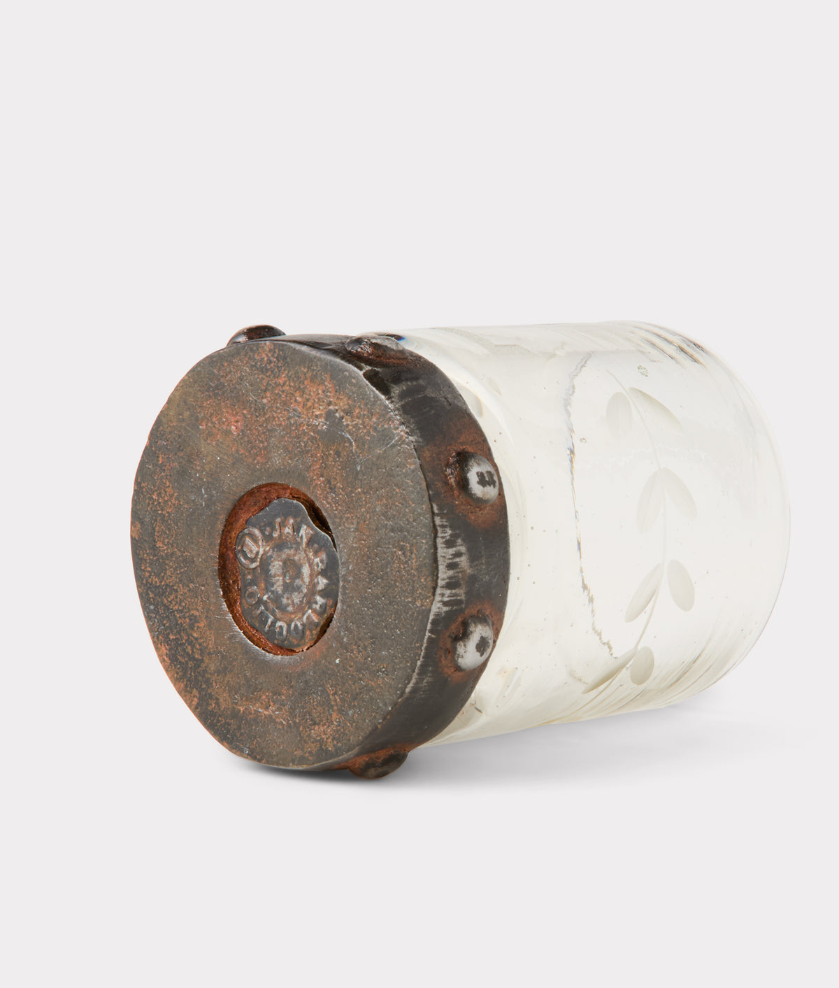 Mirrored L Shot Glass :: Glass/Iron 3