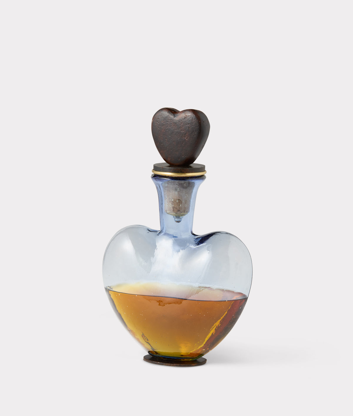 Azalea Heart Decanter :: Blue 4