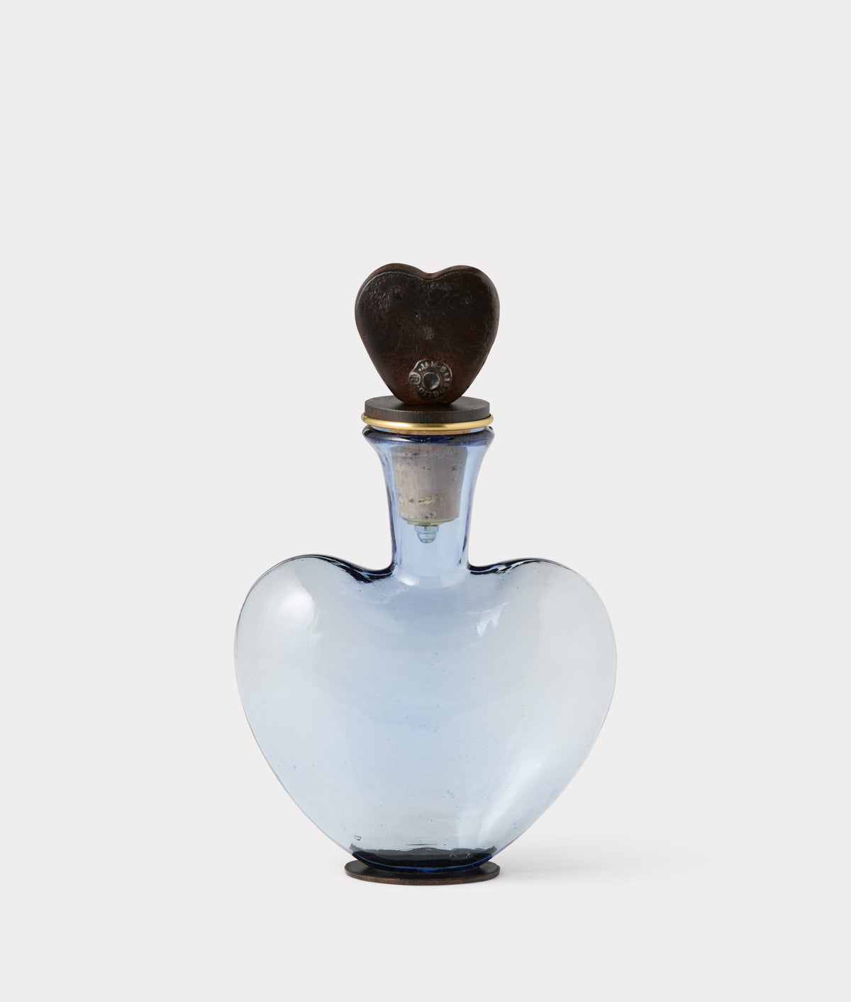Azalea Heart Decanter :: Blue 1