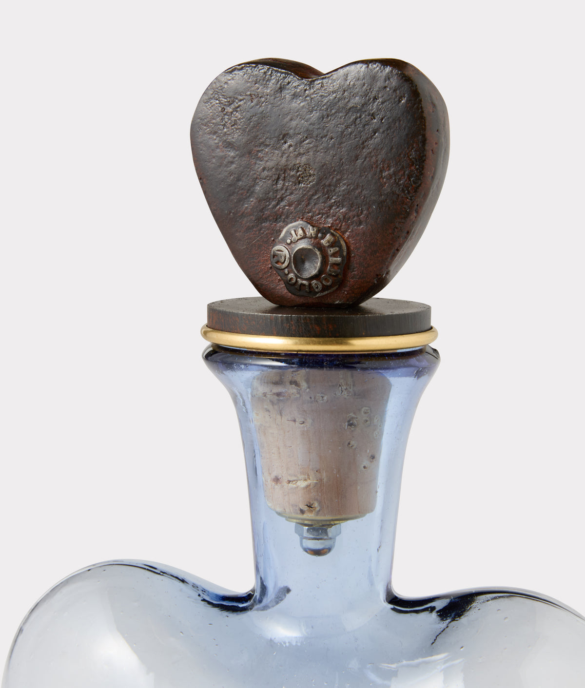 Azalea Heart Decanter :: Blue 6