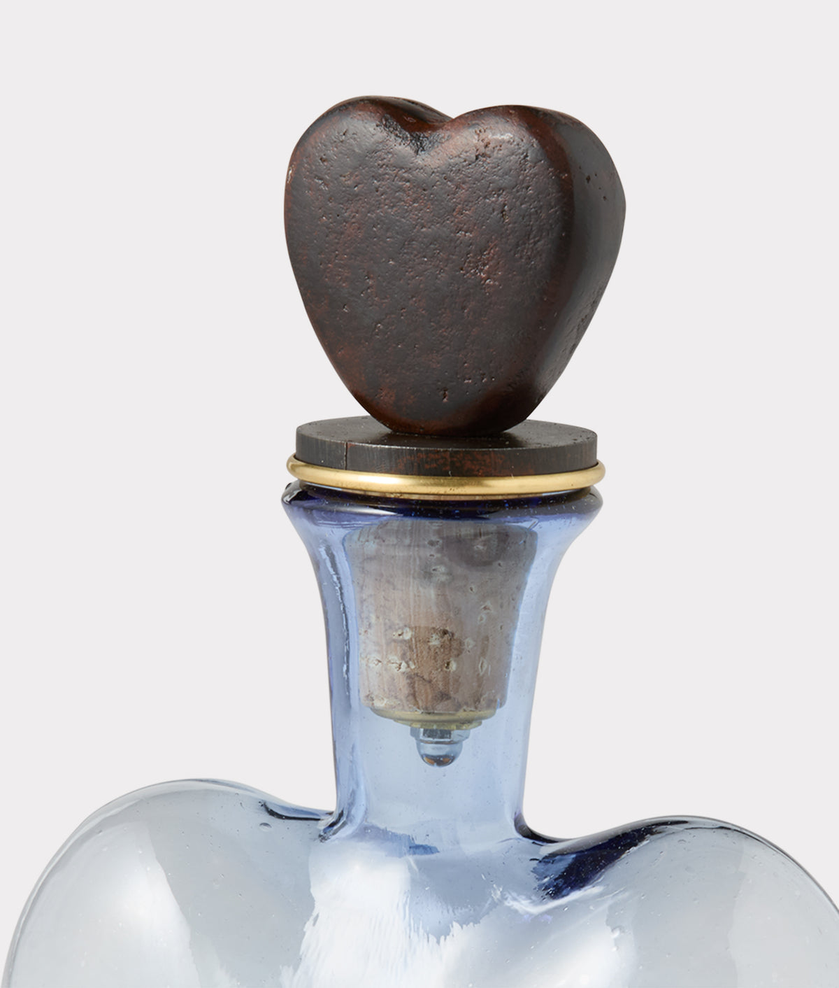 Azalea Heart Decanter :: Blue 5