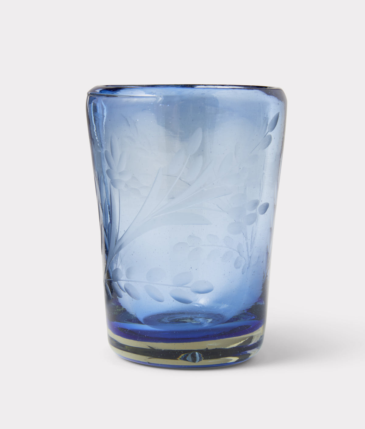 Azalea Drinking Glass :: Blue 1