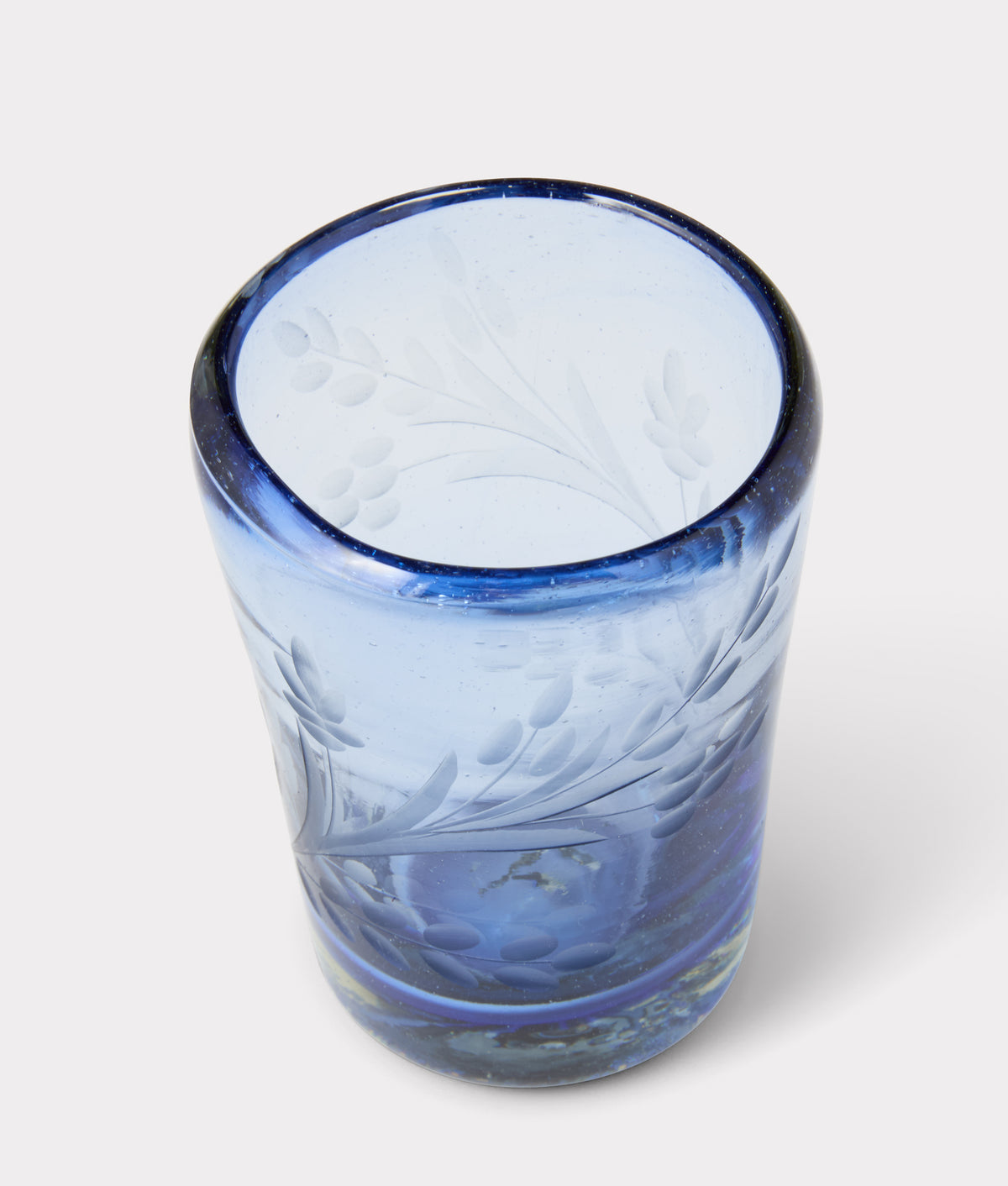 Azalea Drinking Glass :: Blue 6