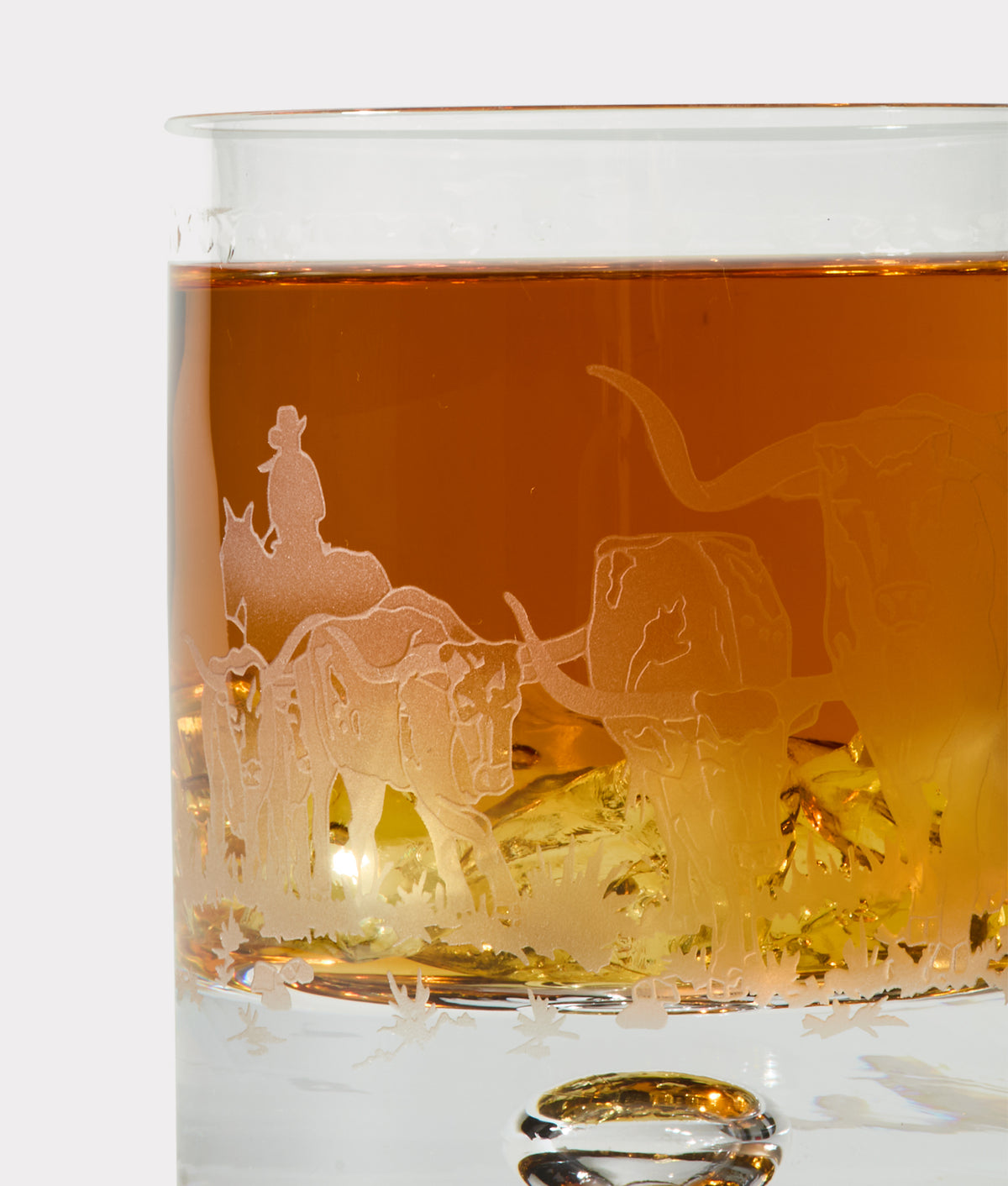 Stampede Whiskey Glasses :: Crystal 4
